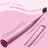 Burst Curve Sonic Electric Toothbrush for Adults (Blush Pink) |