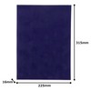 Mino Shokai 8282-08 Certificate File, Flocked (Sueded Style), Navy Blue,