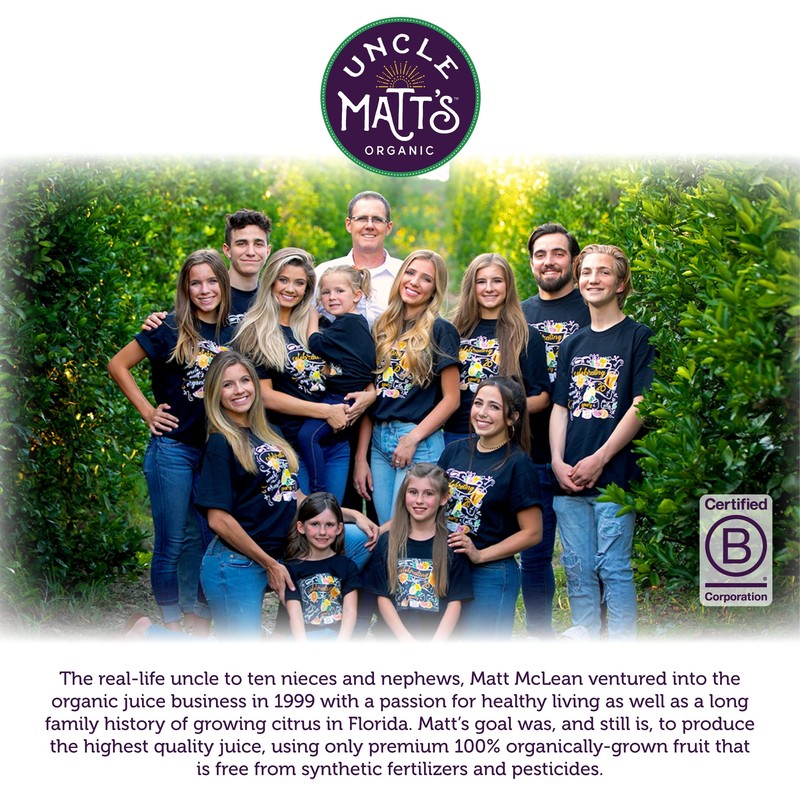 Uncle Matt’s No Sugar Added Lemonade Organic Fruit Juice Box