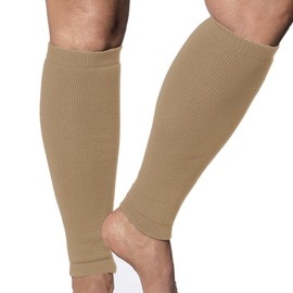 The Wright Stuff Limbkeepers Protective Leg Sleeves help prevent thin skin cuts, bumps, and bruises (Khaki)