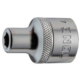 TONE HP4BT Bit Holder Socket, 1/2 Inch (12.7 mm) Drive & 1/4 Inch (6.35 mm) Bit