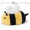 Vermont Teddy Bear Bee Plush - Bee Plushie, Yellow/Black, 18"