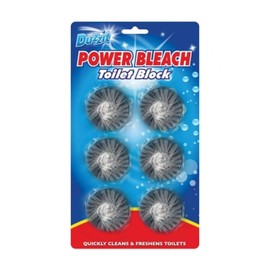 DUZZIT POWER BLU TOILET BLOCK 6PK