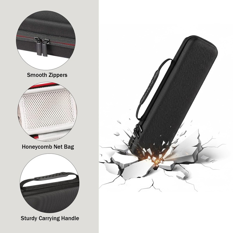 Faylapa Hard Carry Travel Case for Hair Straightener Iron,Hair Straightener