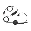 Telephone Headset Noise Canceling Comfortable Versatile Single Ear PC Headphone
