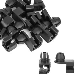 A ABSOPRO Pack of 10 Bonnet Props Rod Clip for Peugeot 206 307 308 408