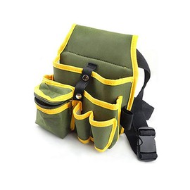 Electrician Tool Bag Tool Belt Tool Bag with 7 Pockets for Garden, Electricians, Carpenters, Plumbers, Technicians and Painters