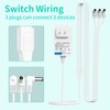 4.5V White Power Adapter Compatible with Lemax Lighting Accessories 74707
