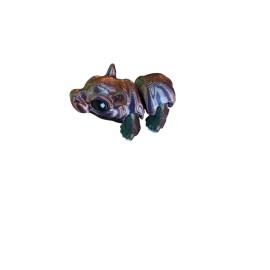 Articulated Tiny Hippo  (3D FIDGET TOY)