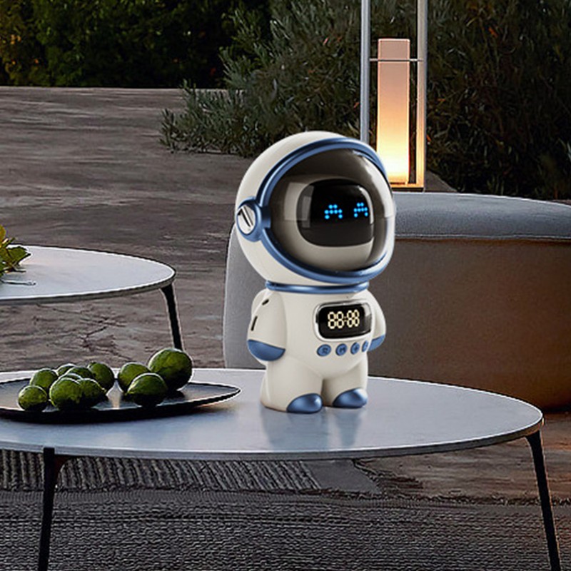 The Astronaut Speaker AI Intelligent Voice Bluetooth Speaker Clock Small