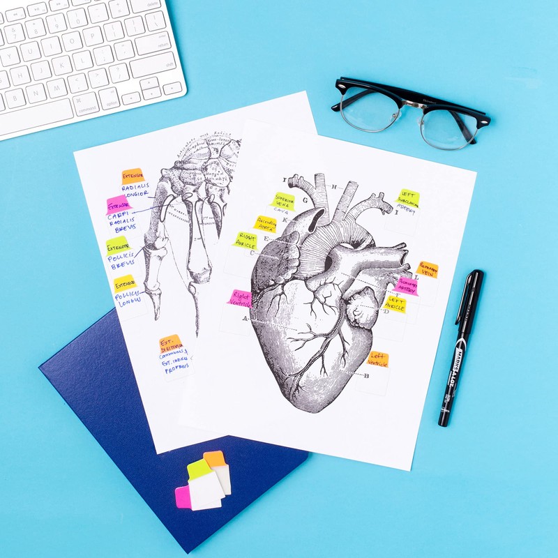 Avery Mini Ultra Tabs, 1" x 1.5", 2-Side Writable, Assorted