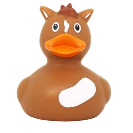 3 Inch Pony Rubber Duck Bath Toy, Collectable, Fun for All Ages, Auto Dash Decoration, Crusing Vacation Gift, Party Favors, Office, School, Home