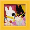 yu-pawa- Lisa and Gas Pearl Art Frame Mini "Clown Parfait"