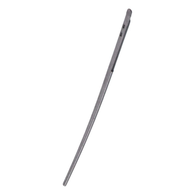 10 Pcs Flat Two Prong Steel Needle Leather Sewing Needle