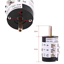 220V/380V 20A Car Tire Changer Machine Motor Forward Reverse Switch