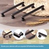 Druvlium Kitchen Cupboard Handles10 Pack 96mm Hole Spacing Drawer Handles,
