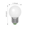 LFLAMPON G14 G45 LED Bulbs 30W Equivalent Globe Bulb 3W