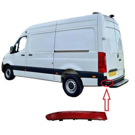 Rear Bumper Reflector Lens Left For MERCEDES Sprinter 3-t 3,5-t 4-t 5-t