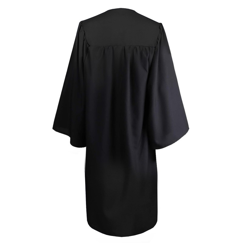 Misscom Adult Matte Choir Robe for Church Judge Robe Costume