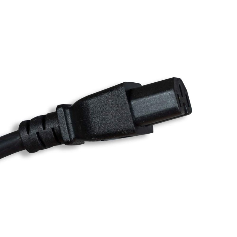 Cablelera Black 3' Power Cord, IEC320 C15/C20 14AWG C15/C20 Power