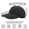 Baynetin Ponytail Baseball Cap Women's Summer Adjustable Quick Drying Breathable