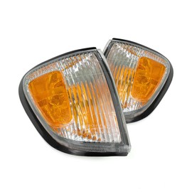 For Toyota Tacoma Corner Light 1998 1999 2000 Driver and Passenger Side Pair/Set | 2WD / 4WD | Clear & Amber Lens | w/Pre-Runner | TO2520154 + TO2521154 | 8162004060 + 8161004060