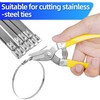 Cable Tie Scissors and T-shaped Wrench, Deecam for Tensioning and