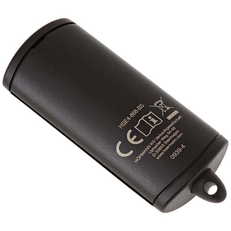 Hörmann 4511736 Handheld Transmitter, Black, 1er Pack