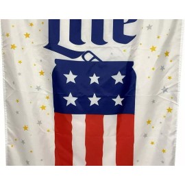 ENMOON Miller Lite Flag It's Time Milwaukee Brewing American 3x5 ft US Seller FL30