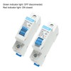 sourcing map Miniature Circuit Breaker Low Voltage AC 50A 230/400V