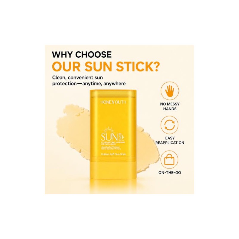 Barra De Protección Solar Para Rostro Y Cuerpo, Barra De