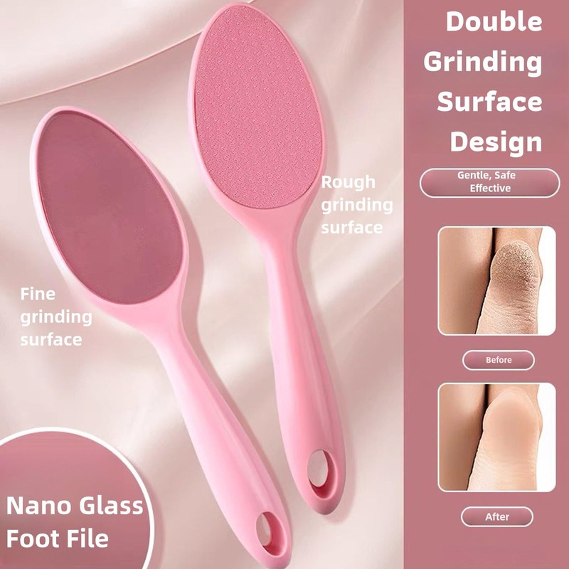 HovuuTuig Nano Glass Foot File, Gentle and Highly Effective Callus