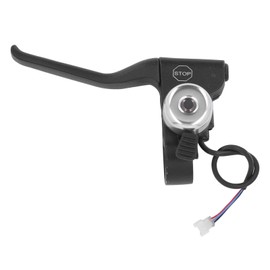 YYMTTOR Left Brake Lever Handle for GOTRAX Scooters - Durable Nylon & Metal Replacement Brake with Built-in Bell, Universal Fit Electric Scooter Accessories
