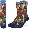 Good Luck Sock Men's Masters of the Universe, Heroes Socks,