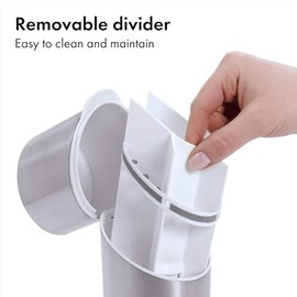 Oxo Good Grips Organizador Cepillos Dientes Acero Inoxidable Pulido