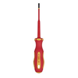 Draper 02160 XP1000 VDE Slimline Plain Slot Screwdriver, 4.0 x 100mm