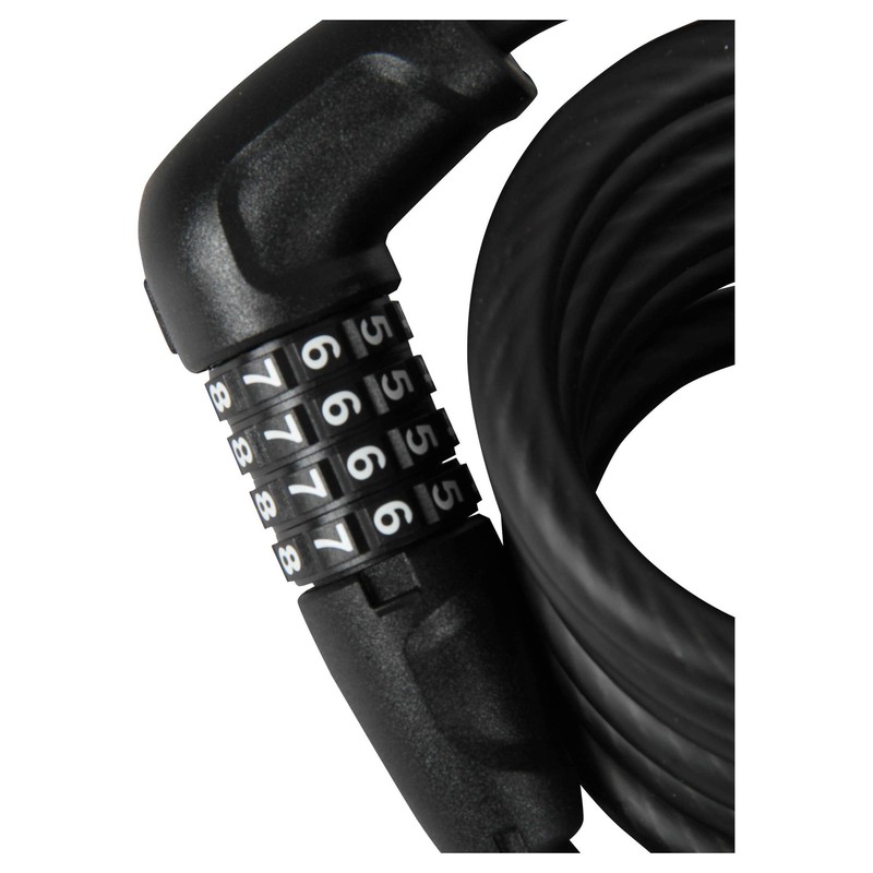 ABUS, 5510C Unisex Adulto, Black, 180 cm