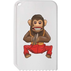 'Vintage Creepy Monkey Toy' Plastic Ice Scraper (IC00030508)