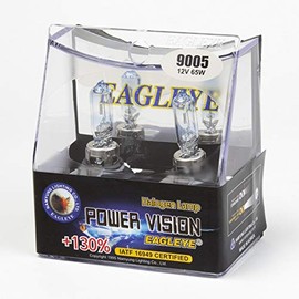 Eagleye Power Vision 9005 12V 65W Halogen Headlight bulbs (Pack of 2)