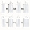 Clear PEVA Shower Curtain Liner for Bathroom – Waterproof Design