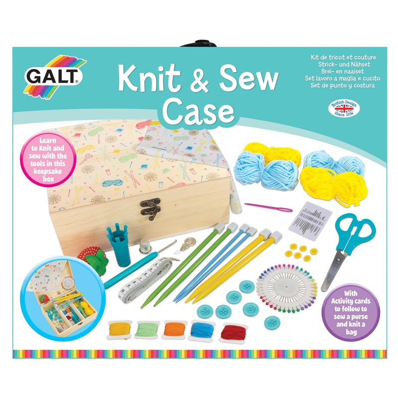 Galt Knit & Sew Kit - Fun Introduction to Sewing