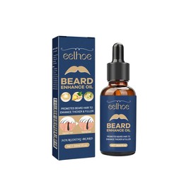 EELHOE ORGANIC Beard Oil, Beard Oil for Men Growth, Natural Hydrating & Softening Beard Care with Ginger root oil, Caberi - Specification: 2pcs