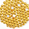 Beadsland 2880pcs Flat Back Crystal Rhinestones Round Gems for Nail