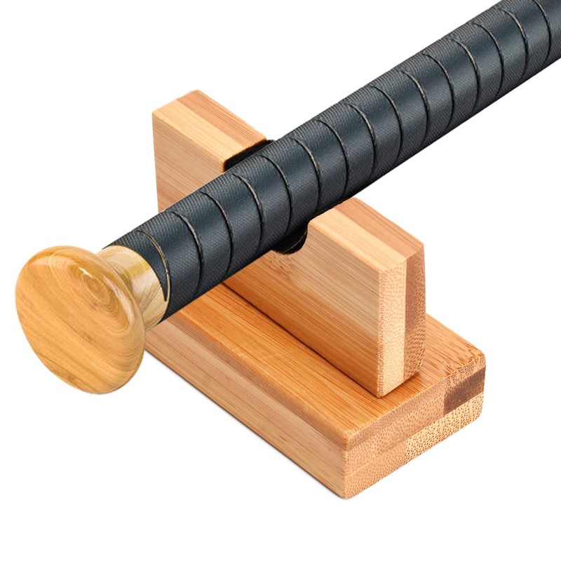TOBWOLF 2PCS Baseball Bat Display Case, Sturdy Baseball Bat Stand,