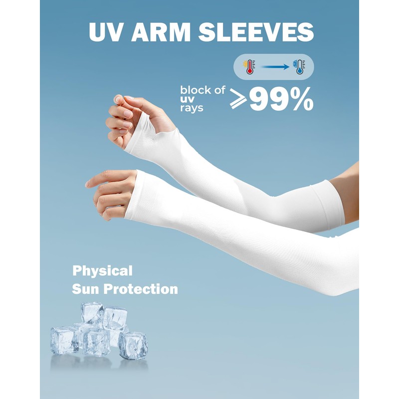 SHINYMOD Arm Sleeves for Men Women Warmers Tattoo Cover Up