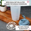 Westmark Mixing and shaking cup/dressing shaker with measuring scale, removable