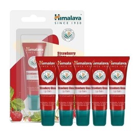 히말라야 히말라야립밤 10g X 5입 - 스트로베리 Himalaya Himalaya Lip Balm 10g X 5 Pack - Strawberry