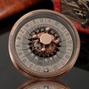 Lkjsjjns Roulette Dice Spinner, Spinner DND Dice Set,Metallic 20 Sided