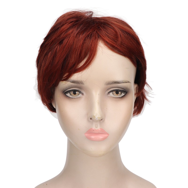 Hair Short Wigs Fashionable Adjustable High Temperature Synthetic Hair Fluffy