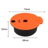 Reusable Coffee Capsules, Compatible with Bosch Tassimo Machines, Refillable Coffee